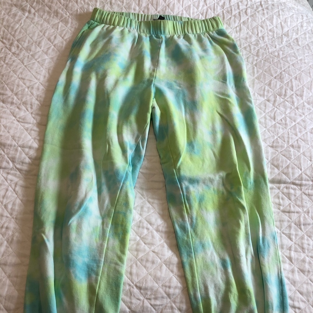 Target Green/Blue Tie-dye Joggers